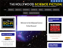 Tablet Screenshot of hollywoodscifi.org
